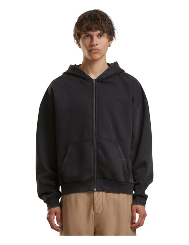 BUI-BY295-Vintage Heavy Zip Hoodie